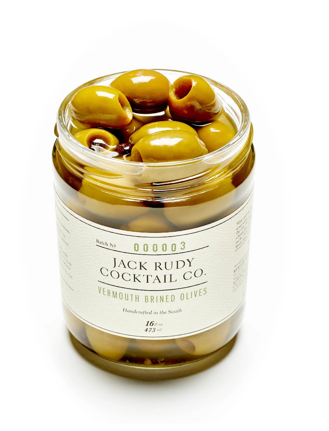Jack Rudy - Vermouth Brined Olives