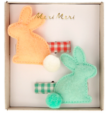 Load image into Gallery viewer, Meri Meri - Felt Bunny Hair Clips
