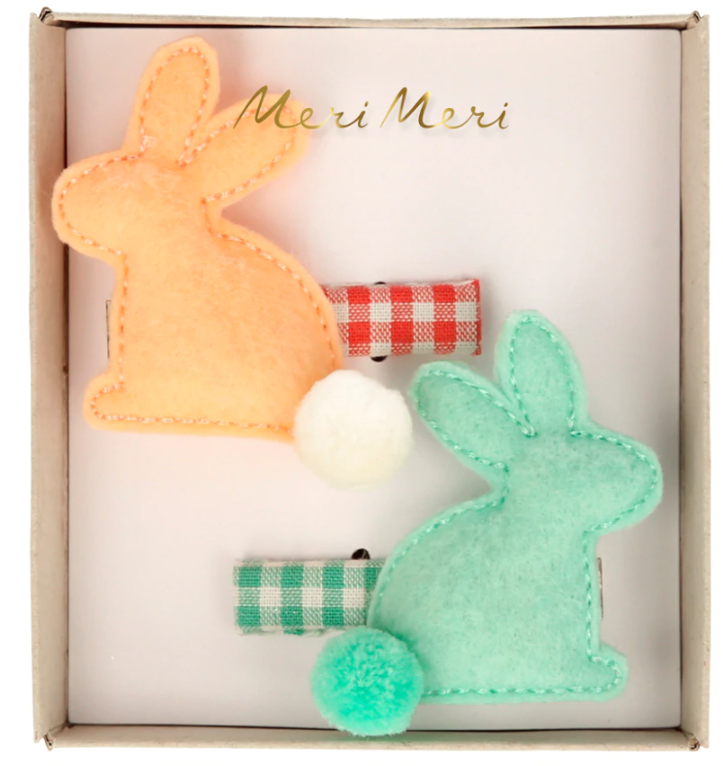 Meri Meri - Felt Bunny Hair Clips