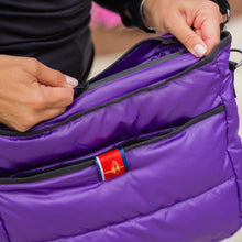 Load image into Gallery viewer, Pretty Rugged Puffer Bag - Purple

