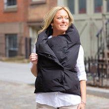 Load image into Gallery viewer, Pretty Rugged Waterproof Pretty Puffer Vest - Black
