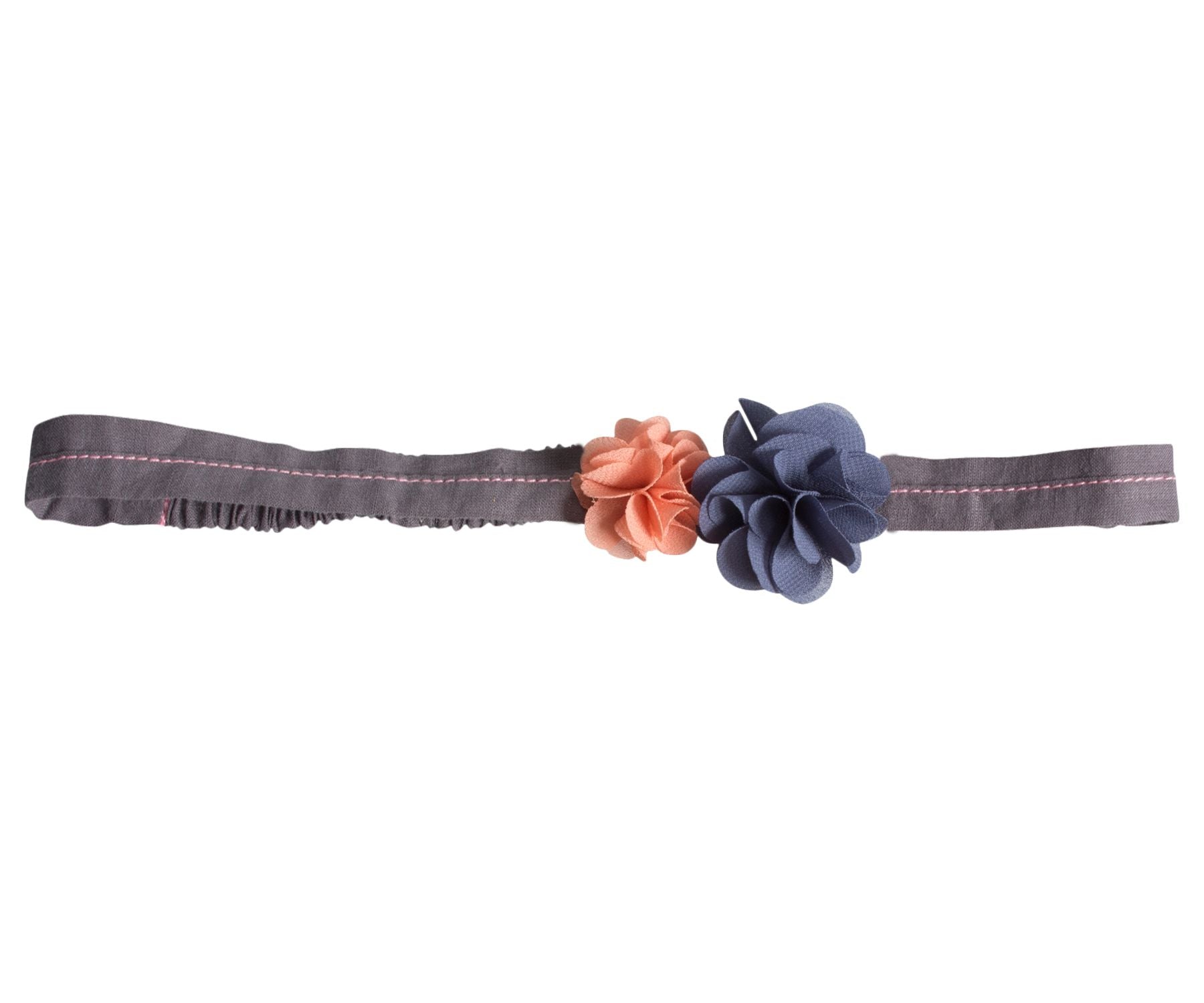 Maileg Hair Band - Rose Navy Double Flower