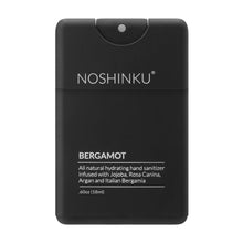 Load image into Gallery viewer, REFILLABLE Bergamot Nourishing Pocket Hand Sanitizer

