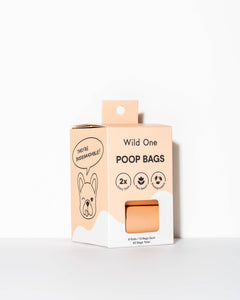 Wild One Eco-Friendly Poop Bags- 60 Roll