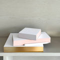 Wms&Co. Multi-Edged Pads: Blush/Gold/Grey, Large Square