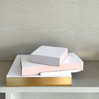 Wms&Co. Multi-Edged Pads: Blush/Gold/Grey, Large Square