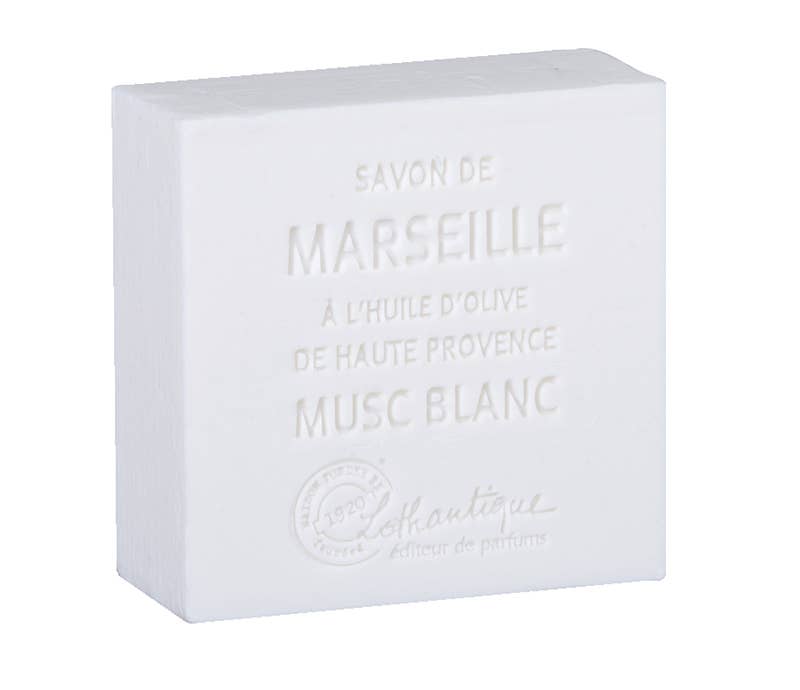 Lothantique Les Savons De Marseille Soap - White Musk | 100g