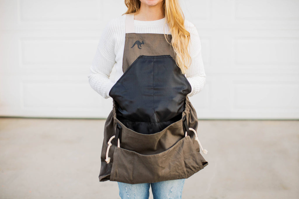 The Roo Apron - Taupe