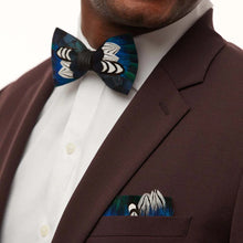 Load image into Gallery viewer, Brackish Pocket Square - Gaboon
