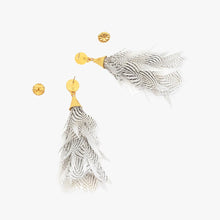 Load image into Gallery viewer, Brackish Statement Earring - Gault Stingray w/ Gold Nugget
