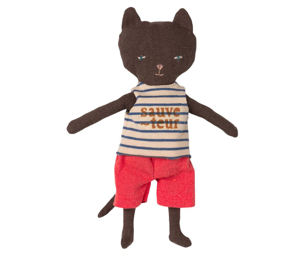 Maileg Sauveteur. Tower Cat