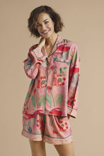 Load image into Gallery viewer, Powder UK Pyjamas Crane at Sunrise - Petal

