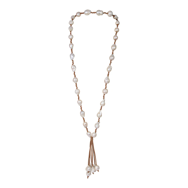 Bohemian Knotty White/Tan