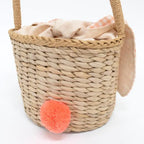Meri Meri - Bunny Woven Straw Bag