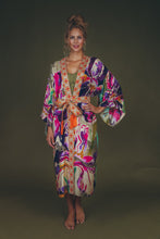 Load image into Gallery viewer, Powder UK Kimono  - Sage Iris
