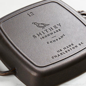 Smithey Ironware Company - No. 12 Grill Cast Iron Pan