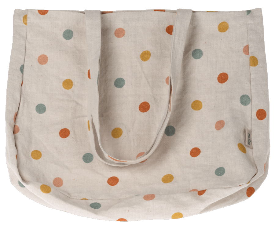 Maileg Tote Bag - Multi Dots - Small