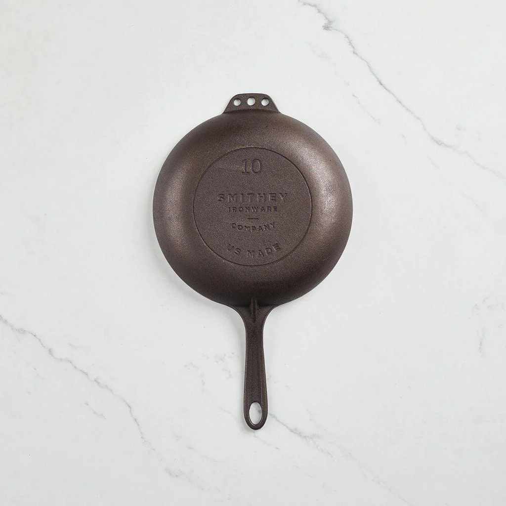 Smithey Ironware Company - No. 10 Cast Iron Chef Skillet