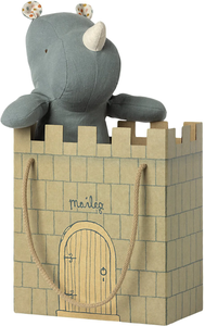 Maileg Castle Cardboard Bag - Mint