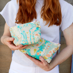 Love Mert - Astral Marbled Pouch Small - Lake