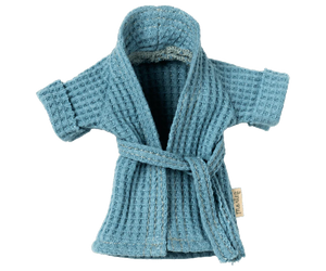 Maileg Bathrobe - Dusty Blue