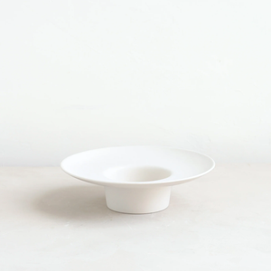 The Floral Society Ceramic Ikebana Vase - Matte White