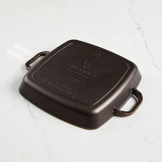 Smithey Ironware Company - No. 12 Grill Cast Iron Pan