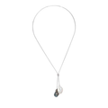 Sterling Chain Dark Mix Wild Pearls
