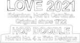 Hop Doodle T-Shirt - LOVE - Littles