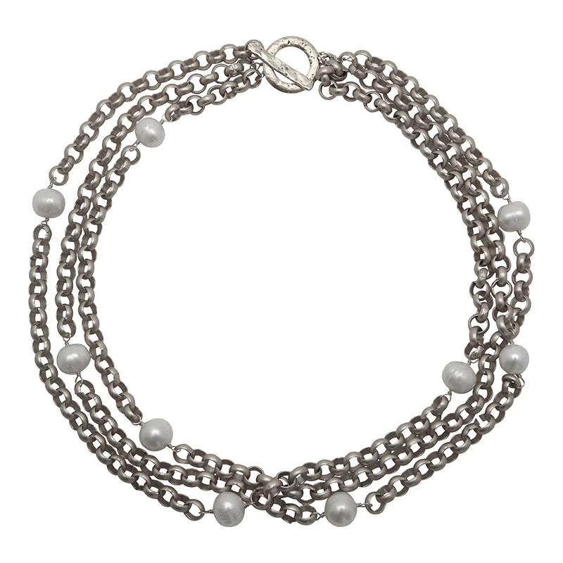 Coco Triple Strand Necklace