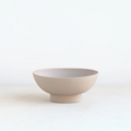 The Floral Society Ceramic Compote Vase - Sand