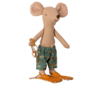 Maileg Beach mice - Big brother in Cabin de Plage