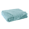 Brushed Mohair Throw - Sea Spray