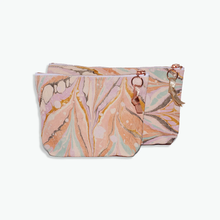 Load image into Gallery viewer, Love Mert - Astral Marbled Pouch Small - Tiger Lily
