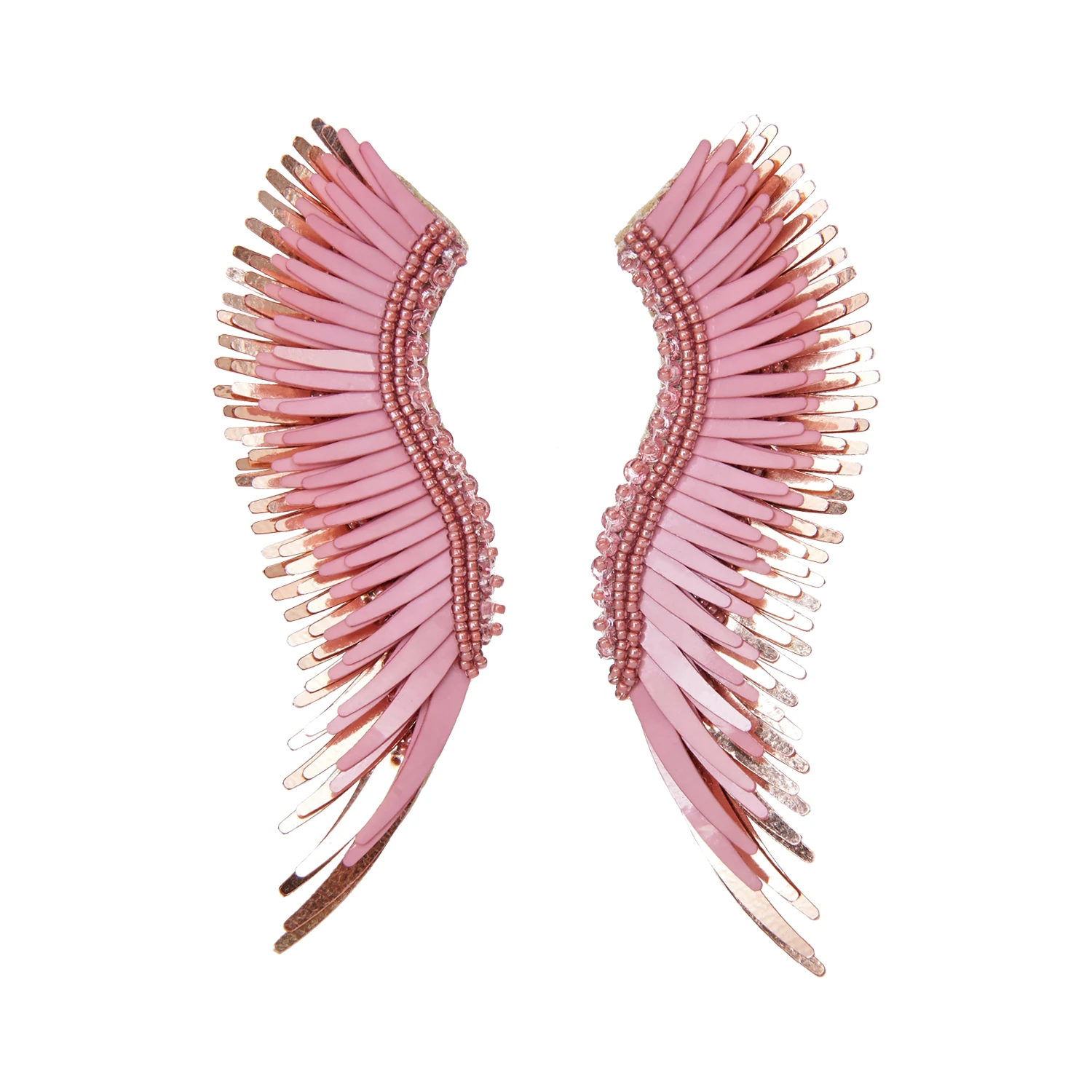 Mignonne Gavigan Madeline Earrings - Rose Gold + Blush