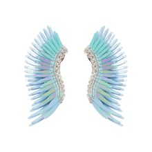 Load image into Gallery viewer, Mignonne Gavigan Midi Madeline Earrings - Metallic Blue
