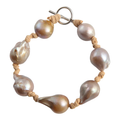 Knotty Bracelet Multi on Tan