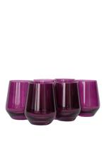 Load image into Gallery viewer, Estelle Colored Glass Wine Stemless - Amethyst
