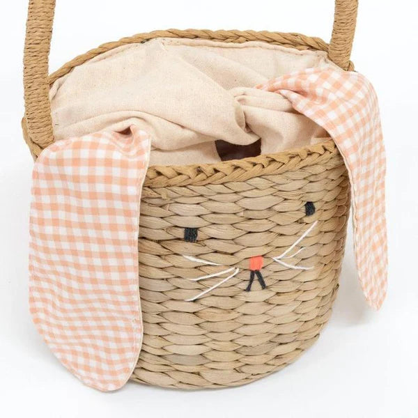 Meri Meri - Bunny Woven Straw Bag