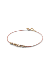 Abacus Row Leo Minor Bracelet - Blush / 6.5"