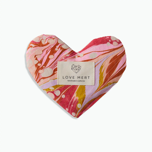 Love Mert - Marbled Eye Love Pillow - Peony