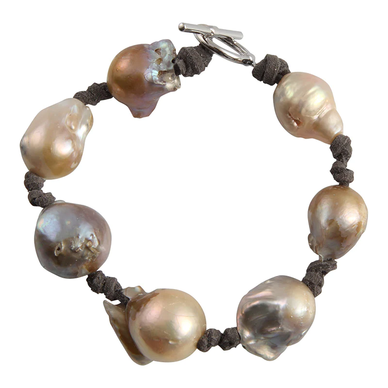 Knotty Bracelet Multi on Gray