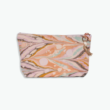 Load image into Gallery viewer, Love Mert - Astral Marbled Pouch Large - Tiger Lily
