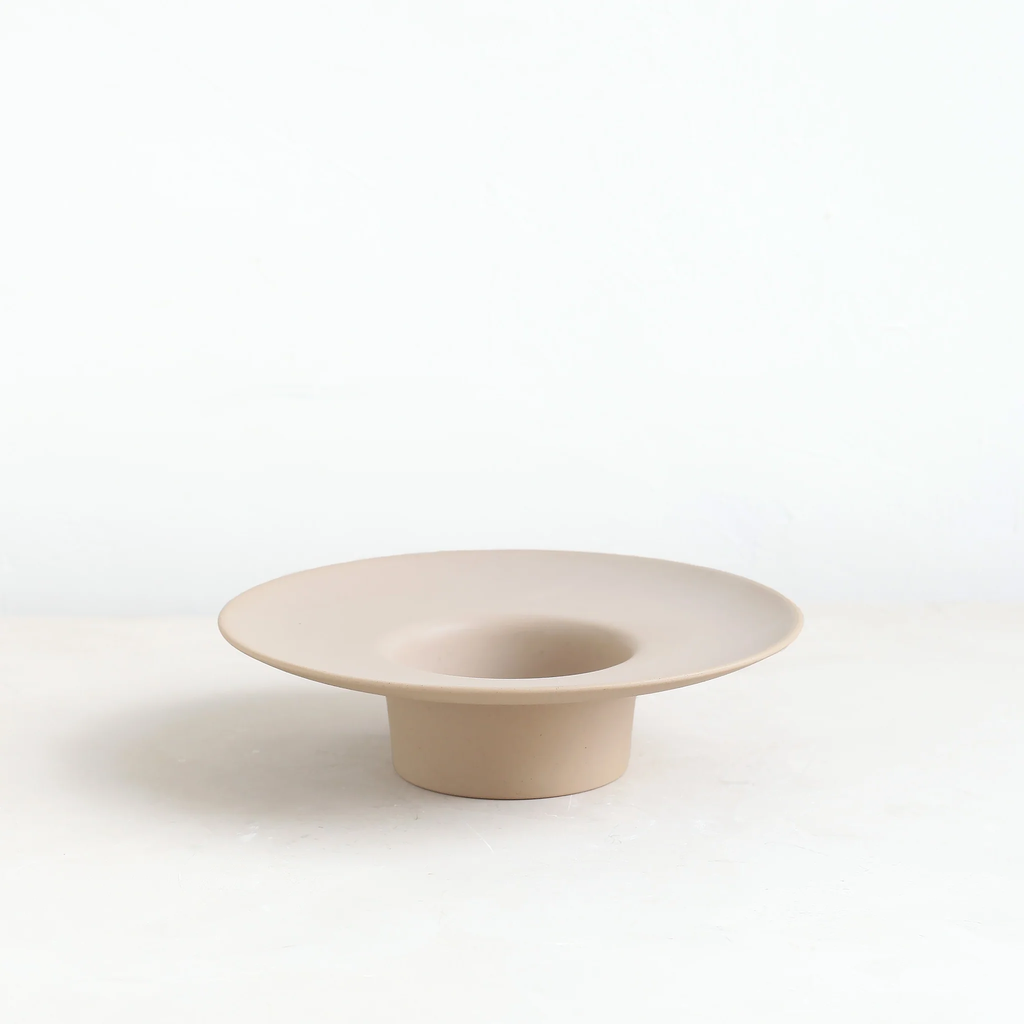 The Floral Society Ceramic Ikebana Vase - Sand