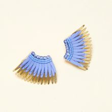 Load image into Gallery viewer, Mignonne Gavigan Mini Madeline Earrings - Periwinkle + Gold
