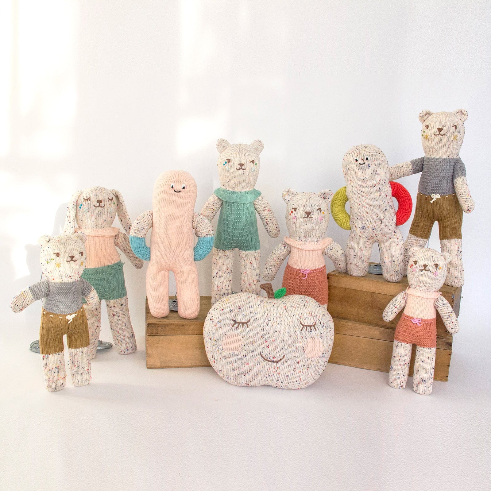 Blabla Tweedy Bear Blueberry - Regular and Mini