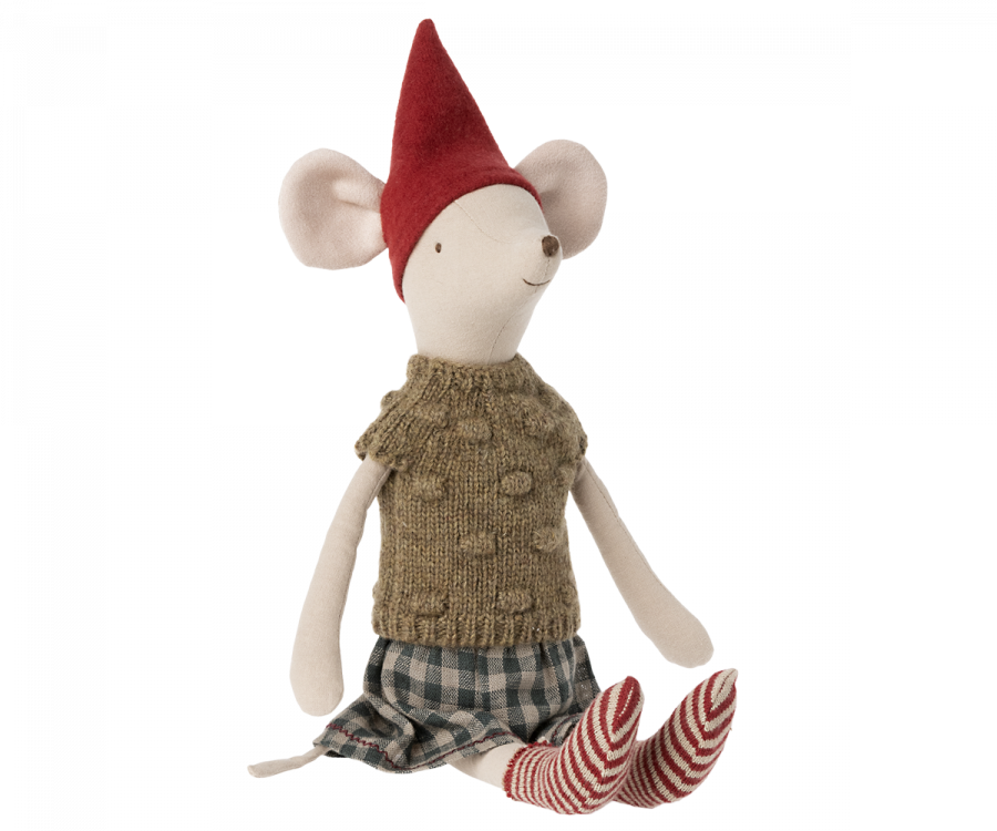 Maileg Christmas Mouse Girl - Medium