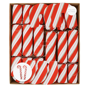 Meri Meri Candy Cane Shape Crackers