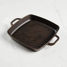 Load image into Gallery viewer, Smithey Ironware Company - No. 12 Grill Cast Iron Pan
