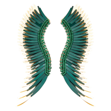 Load image into Gallery viewer, Mignonne Gavigan Madeline Earrings - Emerald Gold
